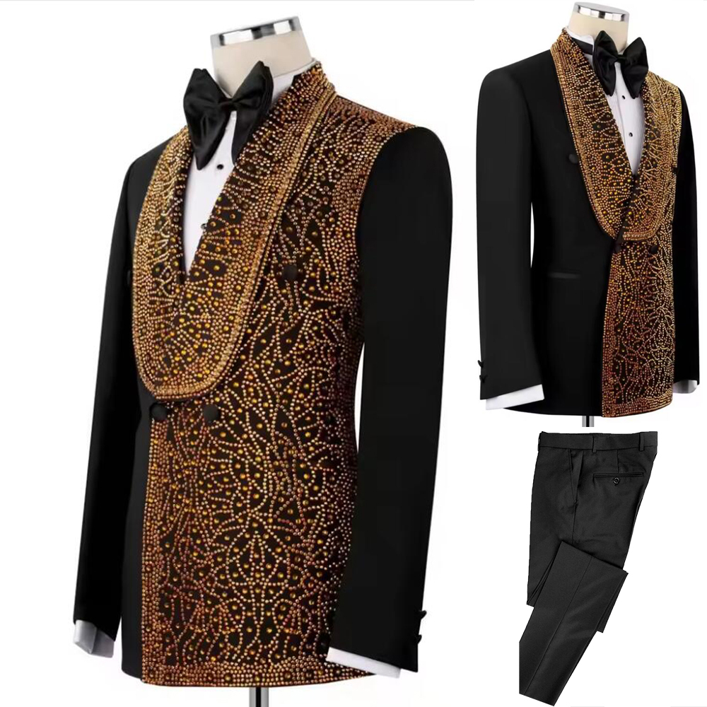 Men'S Formal Wear Attire - Handsome Suit Men For Wedding 2