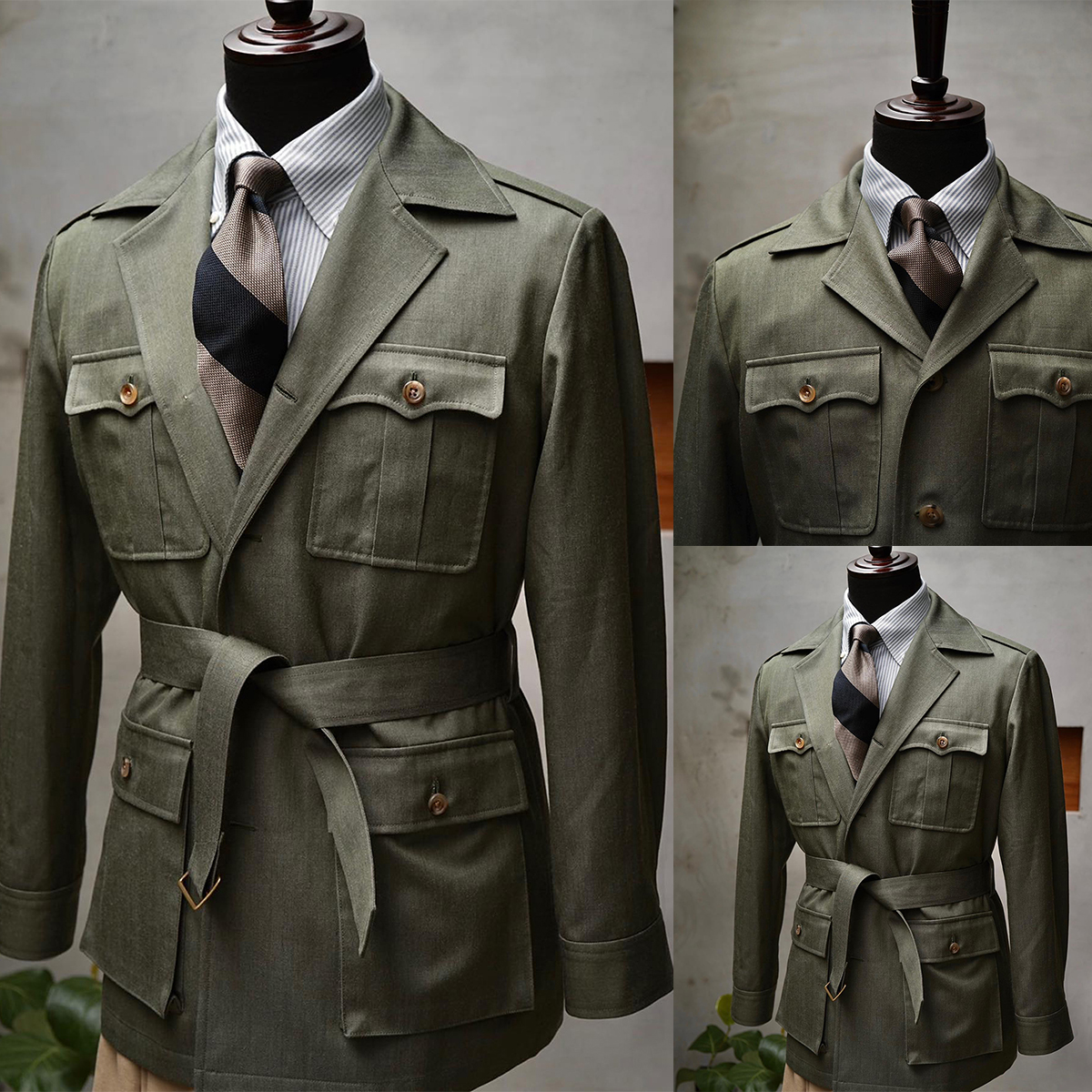 Men'S Formal Wear - Traveling Men's Suit Blazer Bow Collar