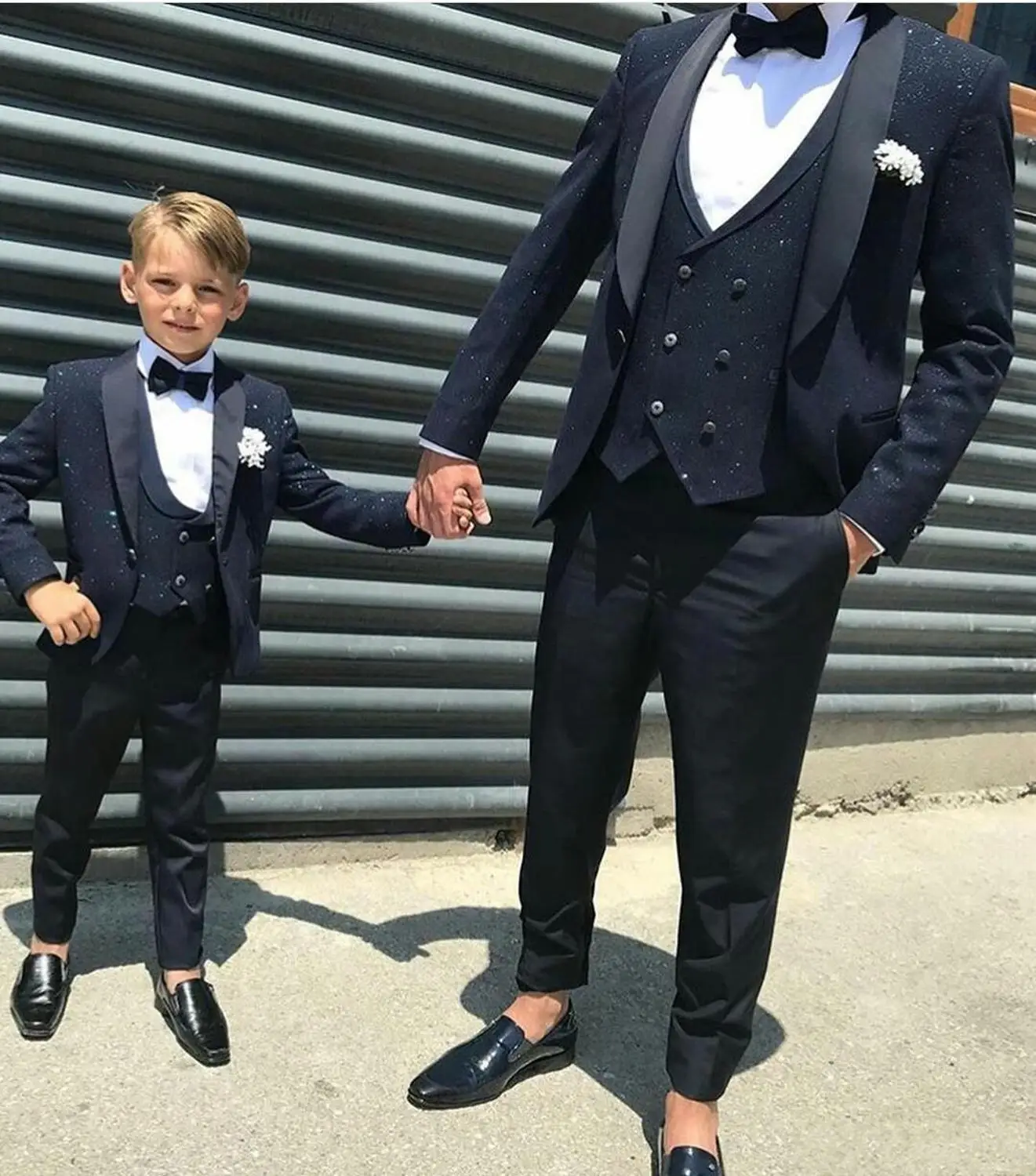 Formal Wear For Men Kids - Latest Men Suits Check Design Suits
