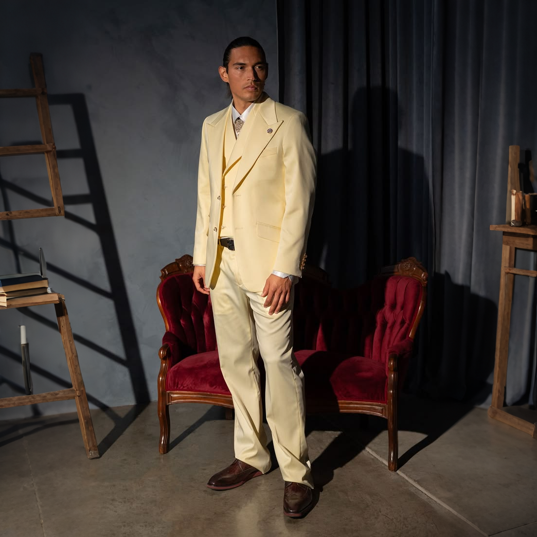 Formal Men's Cream 3Piece Suit – обзор и цена Men'S Formal Evening Wear