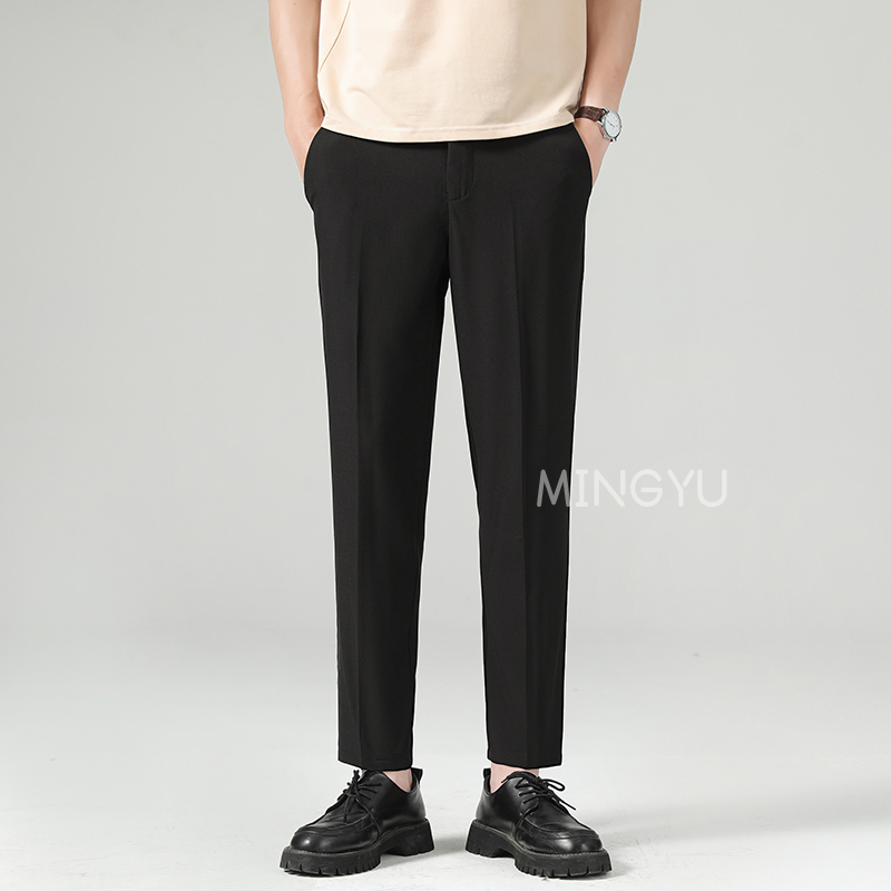 New Summer Thin Suit Pants Men – обзор и цена Young Men Formal Wear