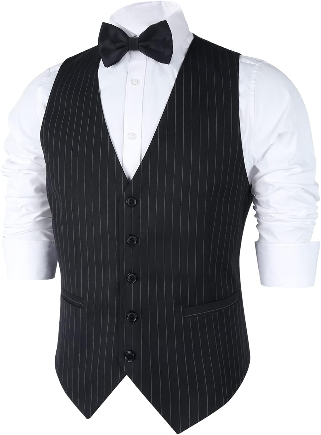 Mens Pinstripe Business Suit V – обзор и цена Men'S Formal Wear In Wedding