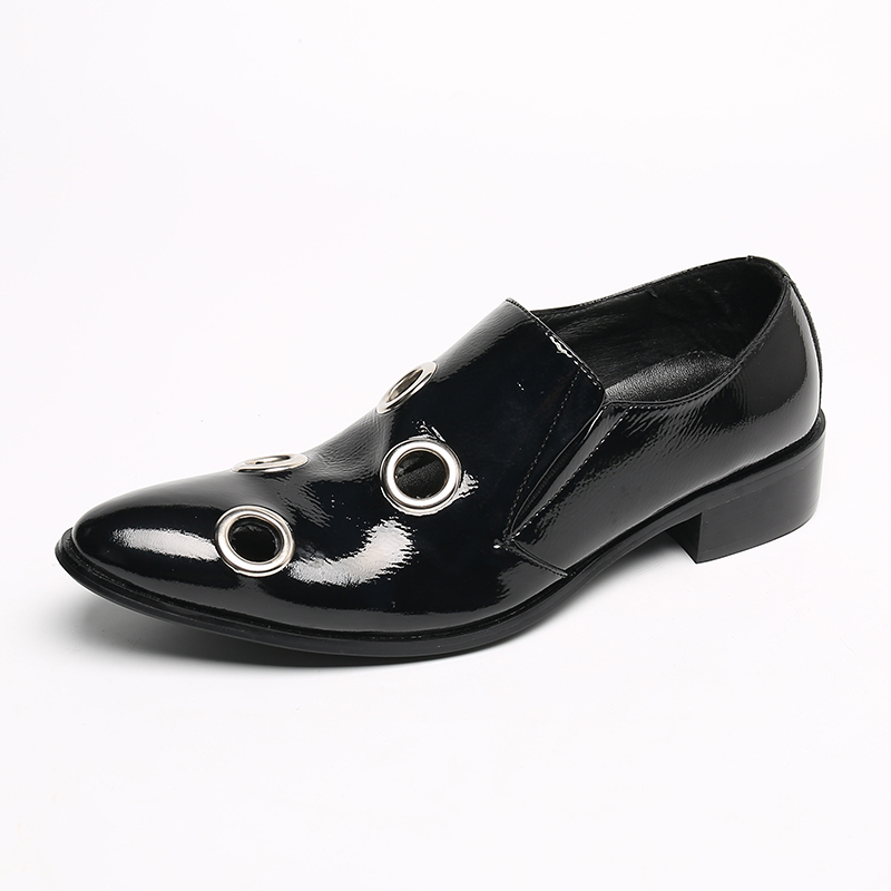 Men's Black Leather Shoes with – обзор и цена Men'S Formal Wear