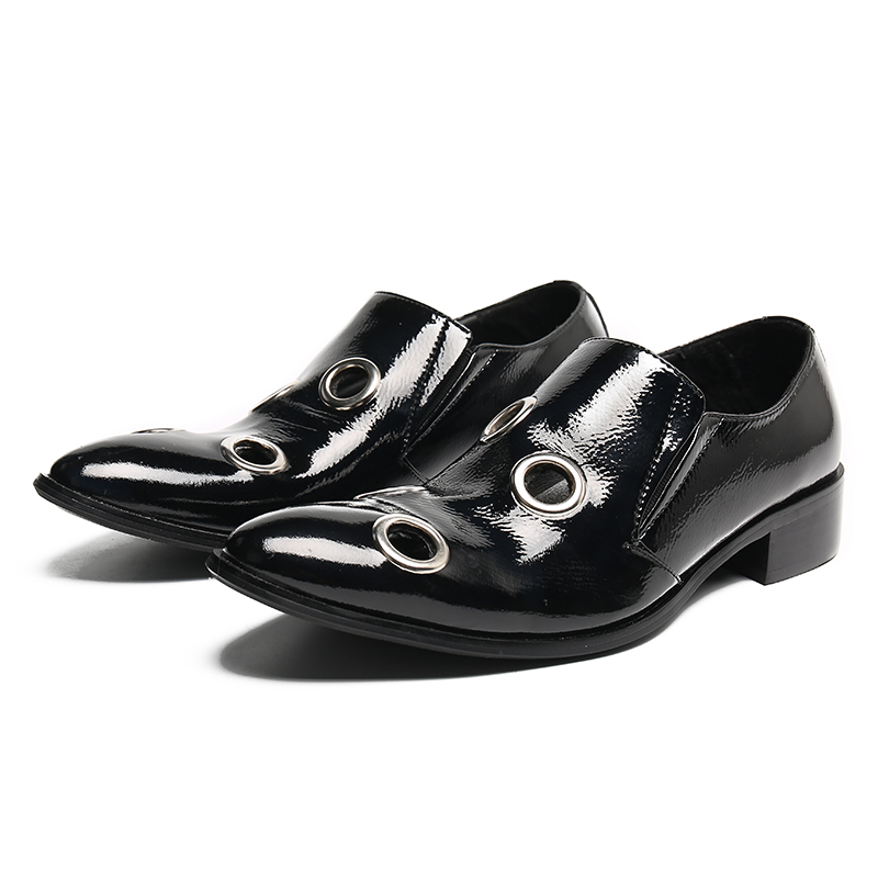 Men's Black Leather Shoes with – обзор и цена Men'S Formal Wear