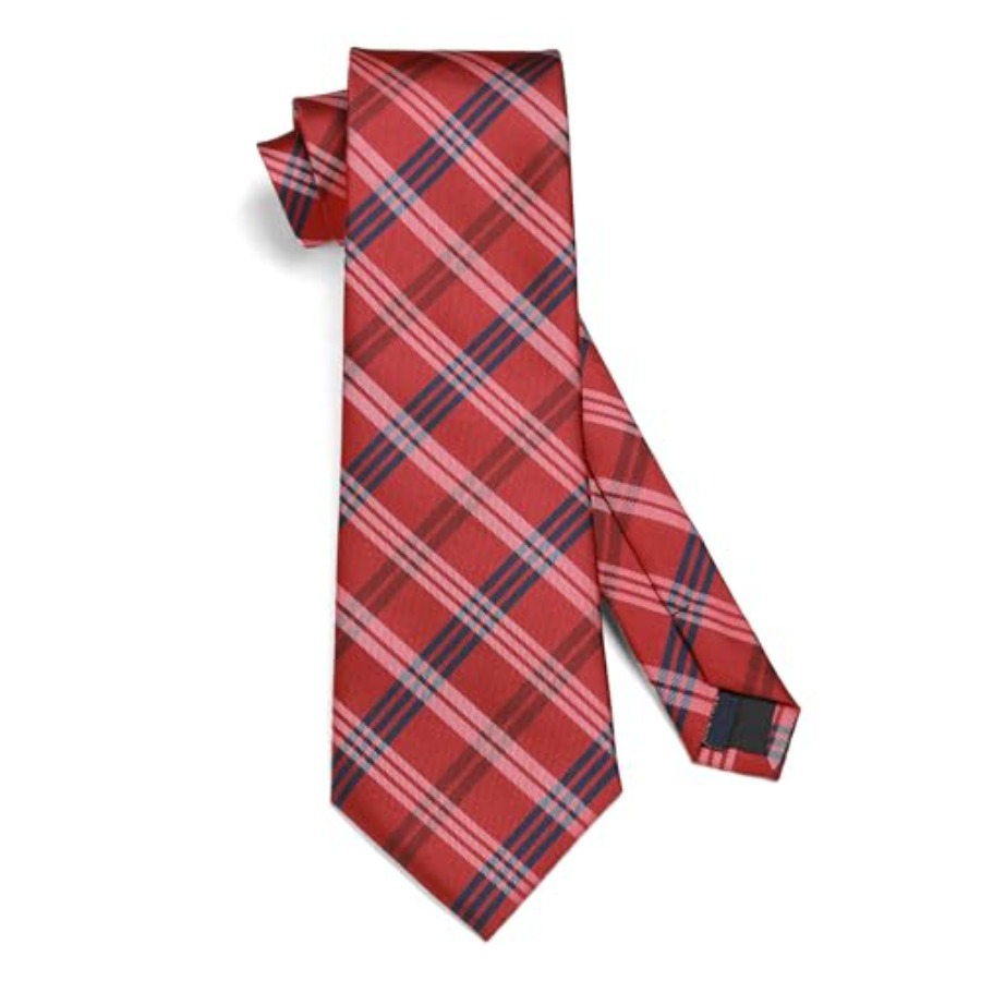 Mens Ties Set Stripe Plaid Tie – обзор и цена Pocket Square Set