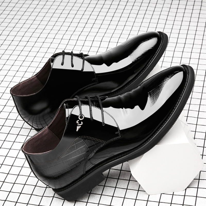 3/6/8 Cm Elevator Shoes Men Dr – обзор и цена Young Men Formal Wear