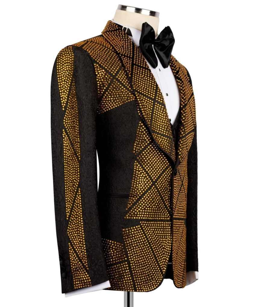 Gold Beads Men Suit Attire For – обзор и цена Men'S Formal Wear Attire