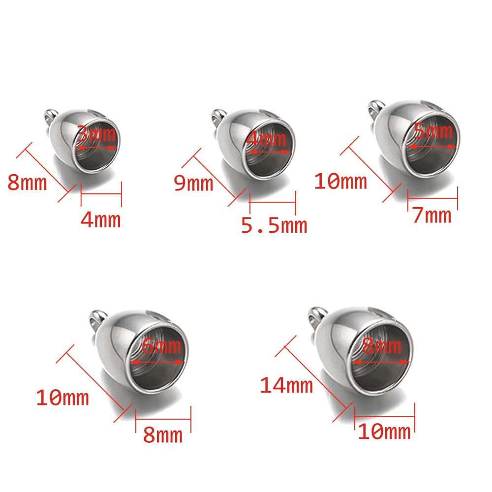 20pcs Tube End Caps Stainless  – обзор и цена Patent Leather Oxford