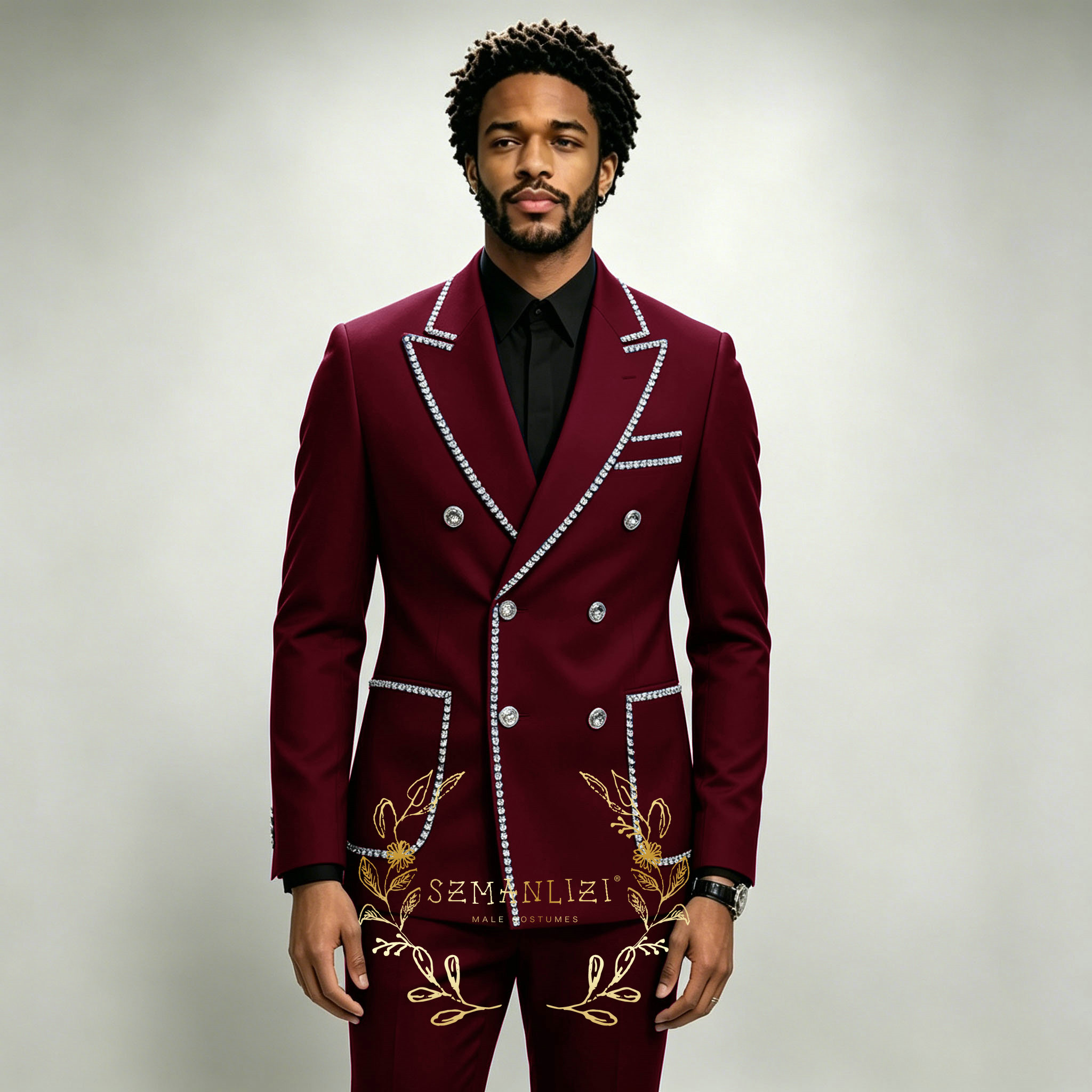 Luxury Men's Suits 2 Pieces Ro – обзор и цена Men'S Formal Wear In Wedding