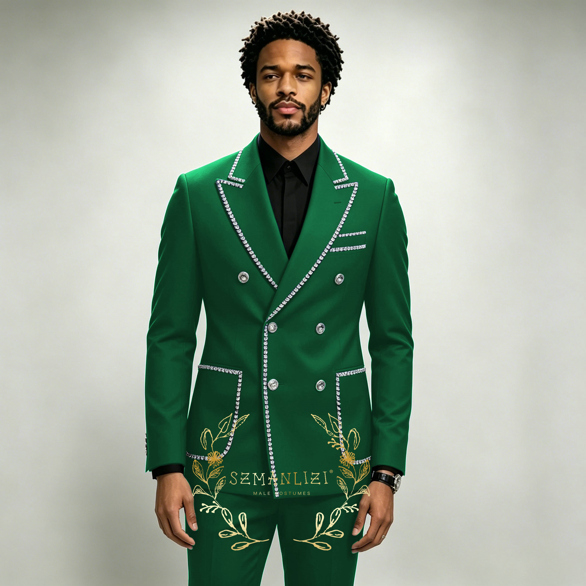Luxury Men's Suits 2 Pieces Ro – обзор и цена Men'S Formal Wear In Wedding