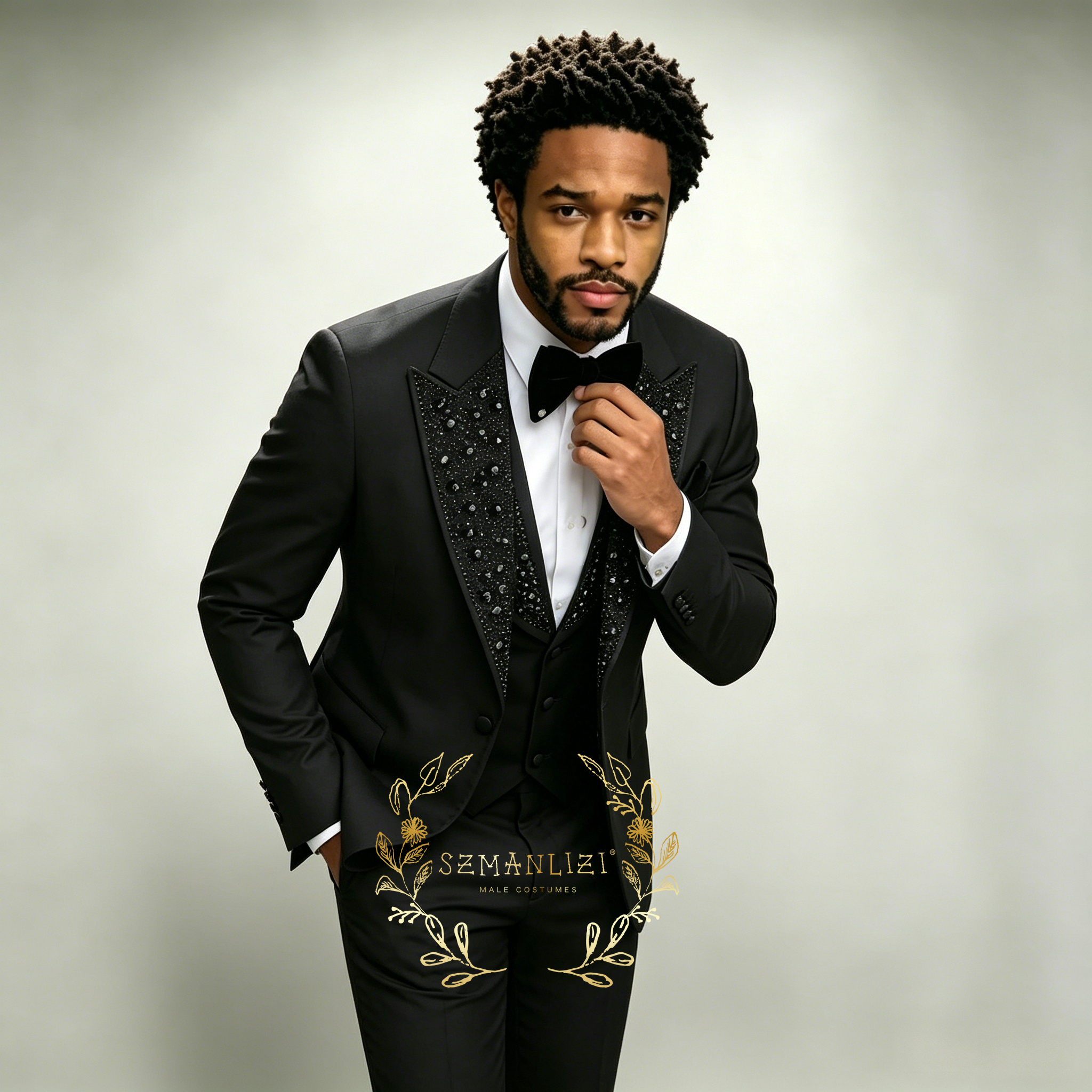 Black Men Suits Luxury Stone C – обзор и цена Men'S Formal Wear In Wedding