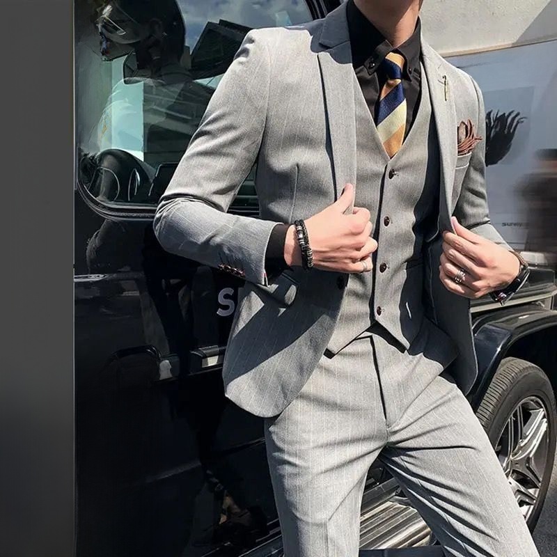 Slim Fit Tee Piece Suit Weddin – обзор и цена Men'S Urban Formal Wear