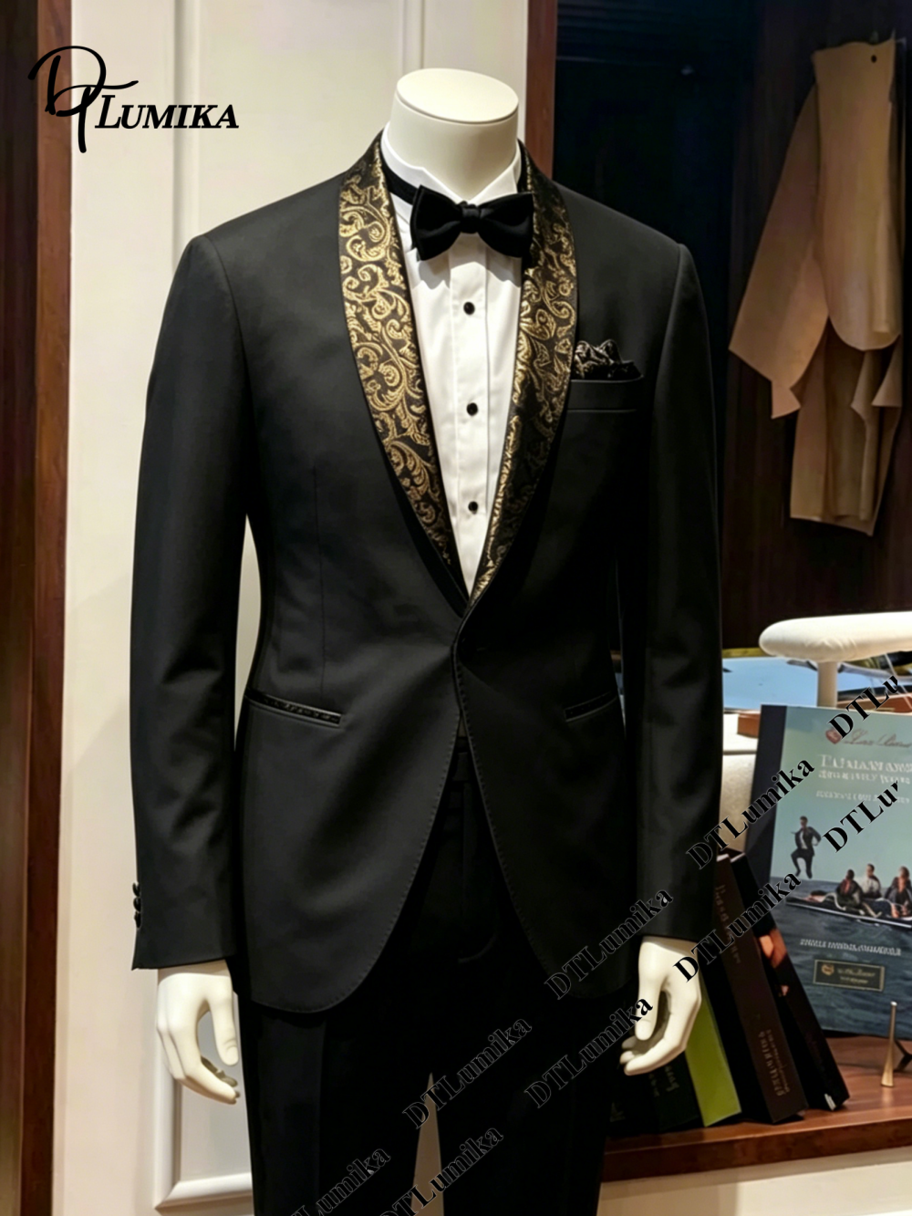 DTLumika Mens Suit Attire Jack – обзор и цена Men'S Formal Evening Wear