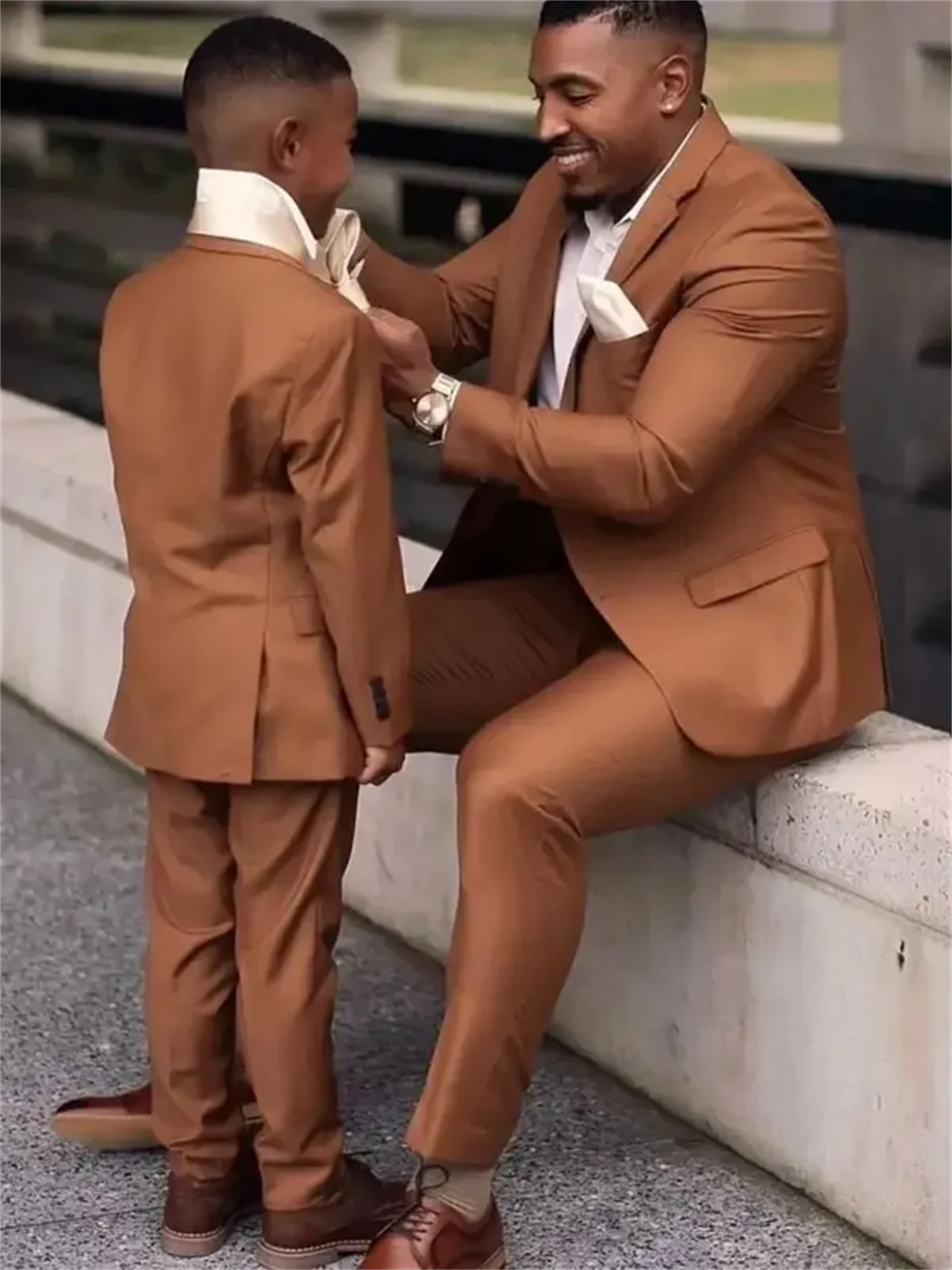 2 Pieces Dark Brown Men Suits  – обзор и цена Men'S Formal Wear In Wedding