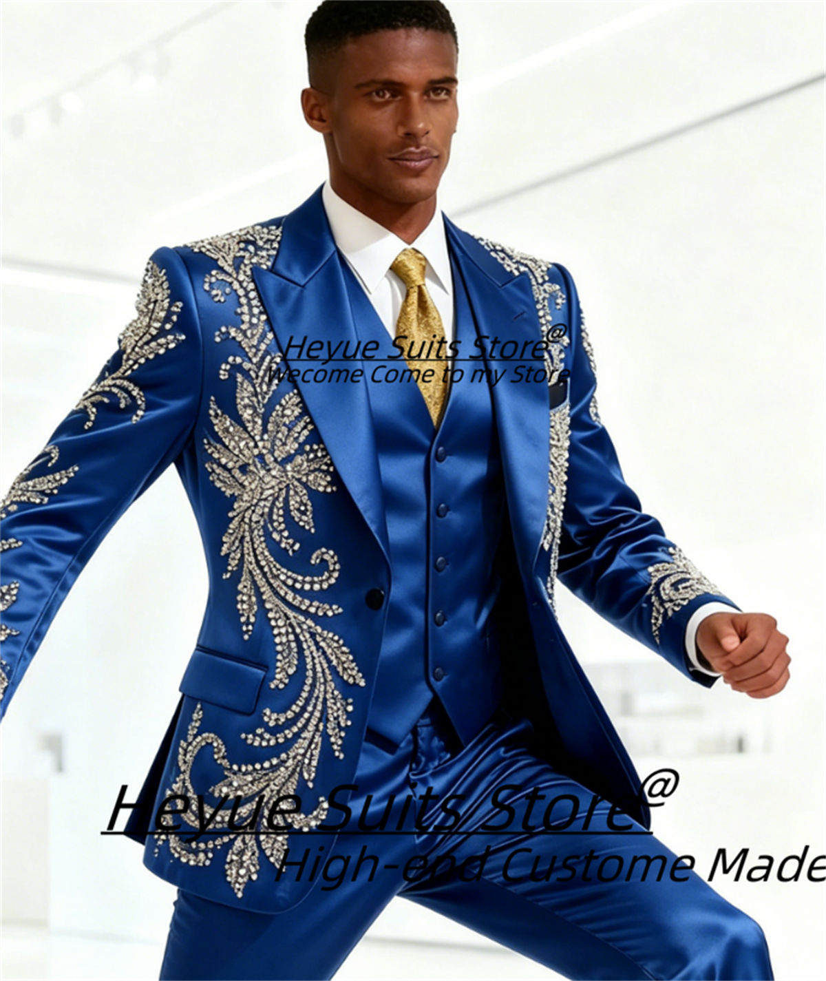 High End Customized Men Suit L – обзор и цена Young Men Formal Wear
