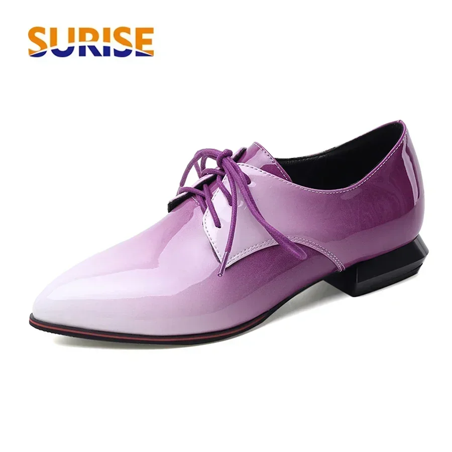 British Women Oxfords Gradient – обзор и цена Patent Leather Oxford