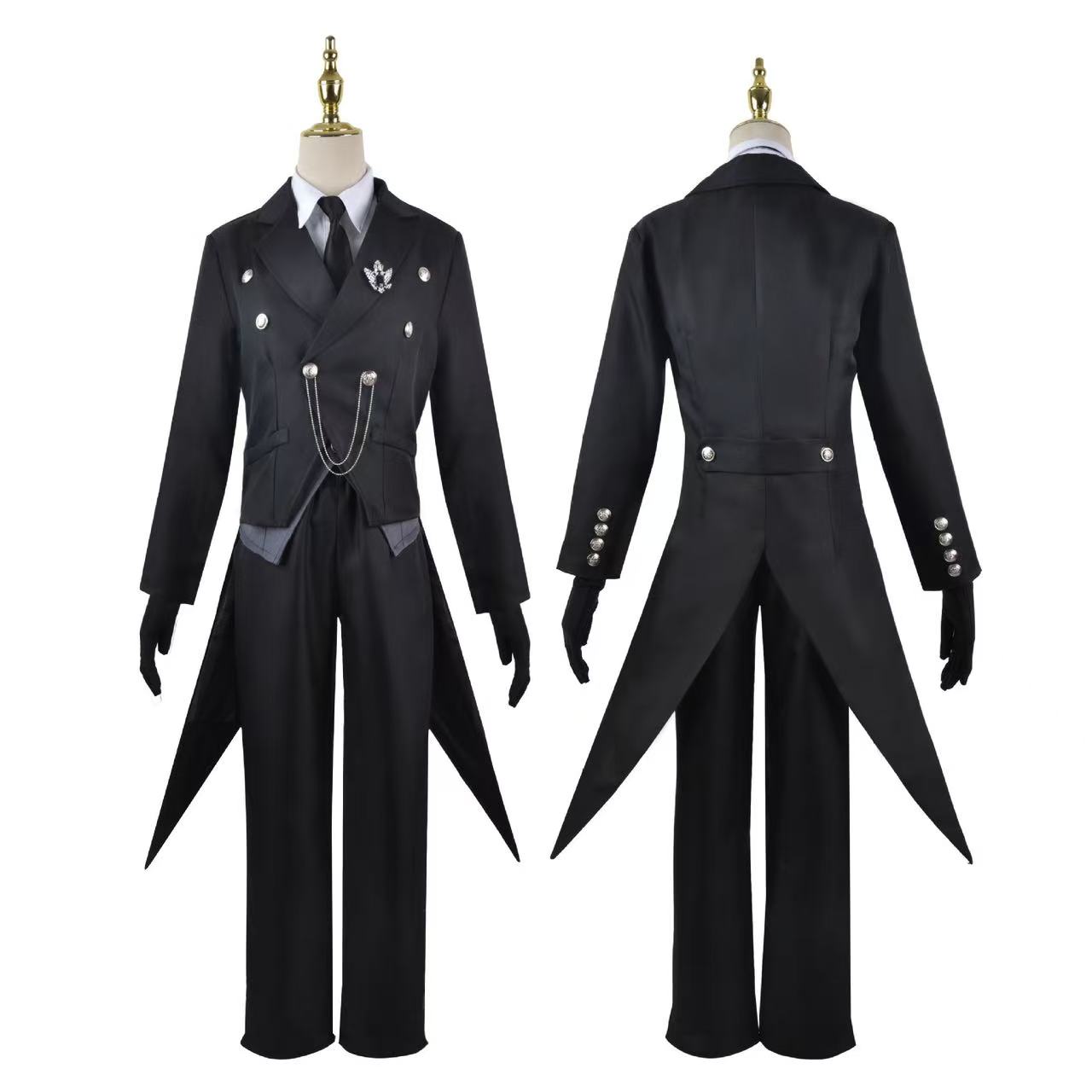 Cosplay costume Sebastian's fu – обзор и цена Japan Formal Wear Men