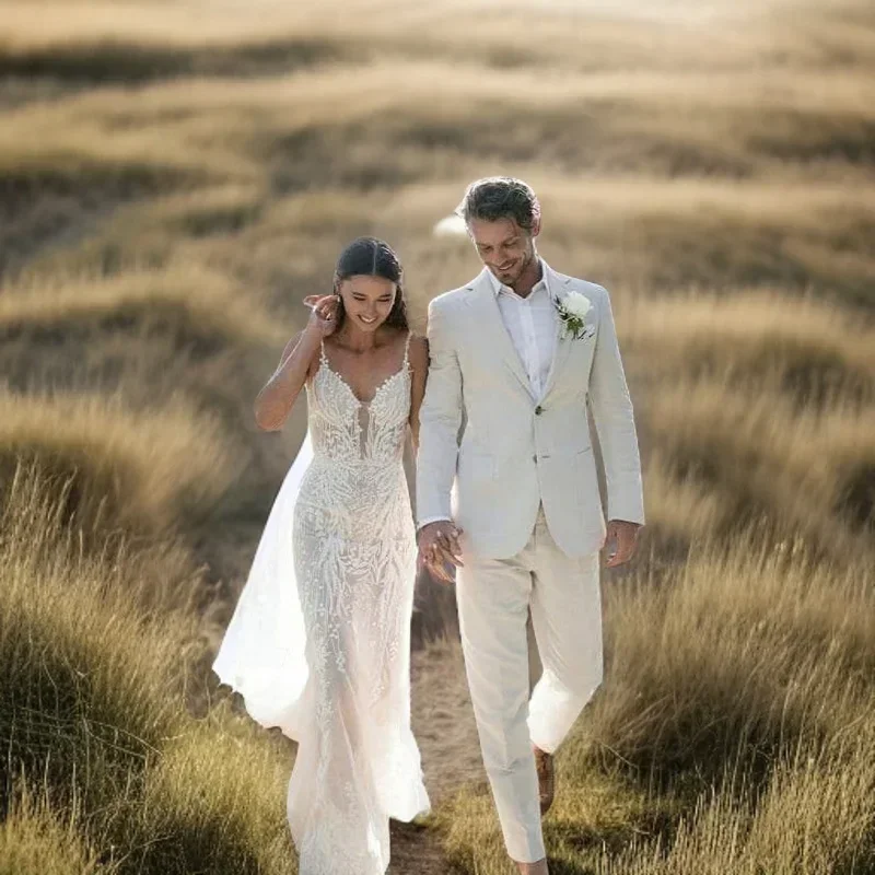Linen Wedding Tuxedo For Men S – обзор и цена Men'S Formal Wear Attire
