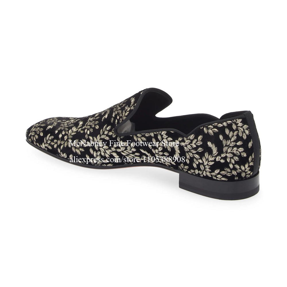 Black Silk Velvet Slip On Loaf – обзор и цена Men'S Formal Evening Wear