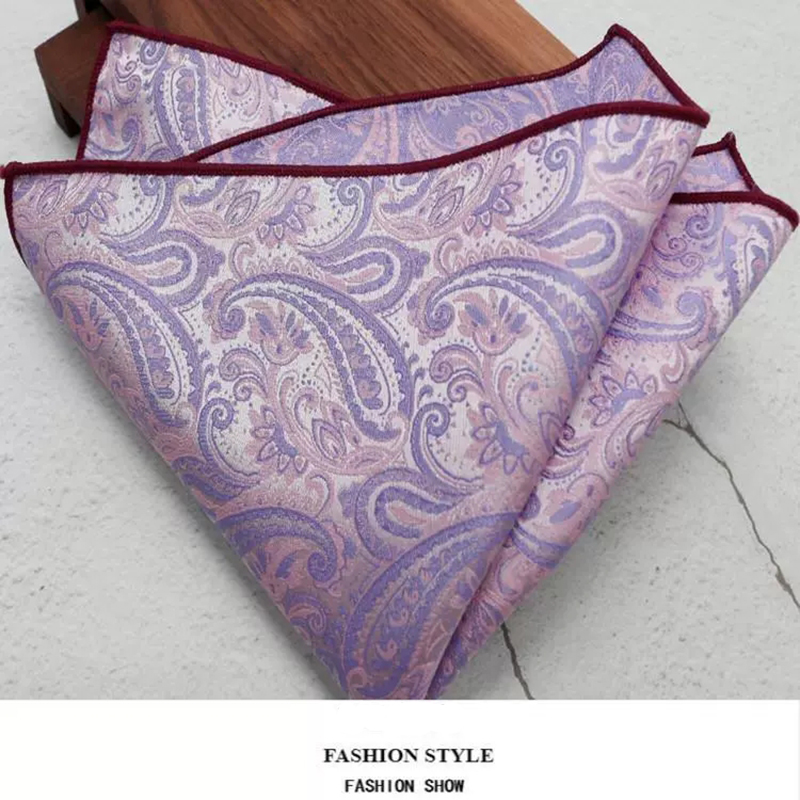 Classic Pasiley Pocket Square  – обзор и цена Young Men Formal Wear