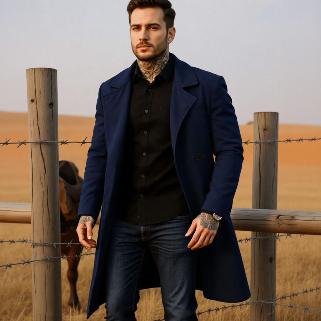 Men's Business Double-Breasted – обзор и цена Men'S Urban Formal Wear