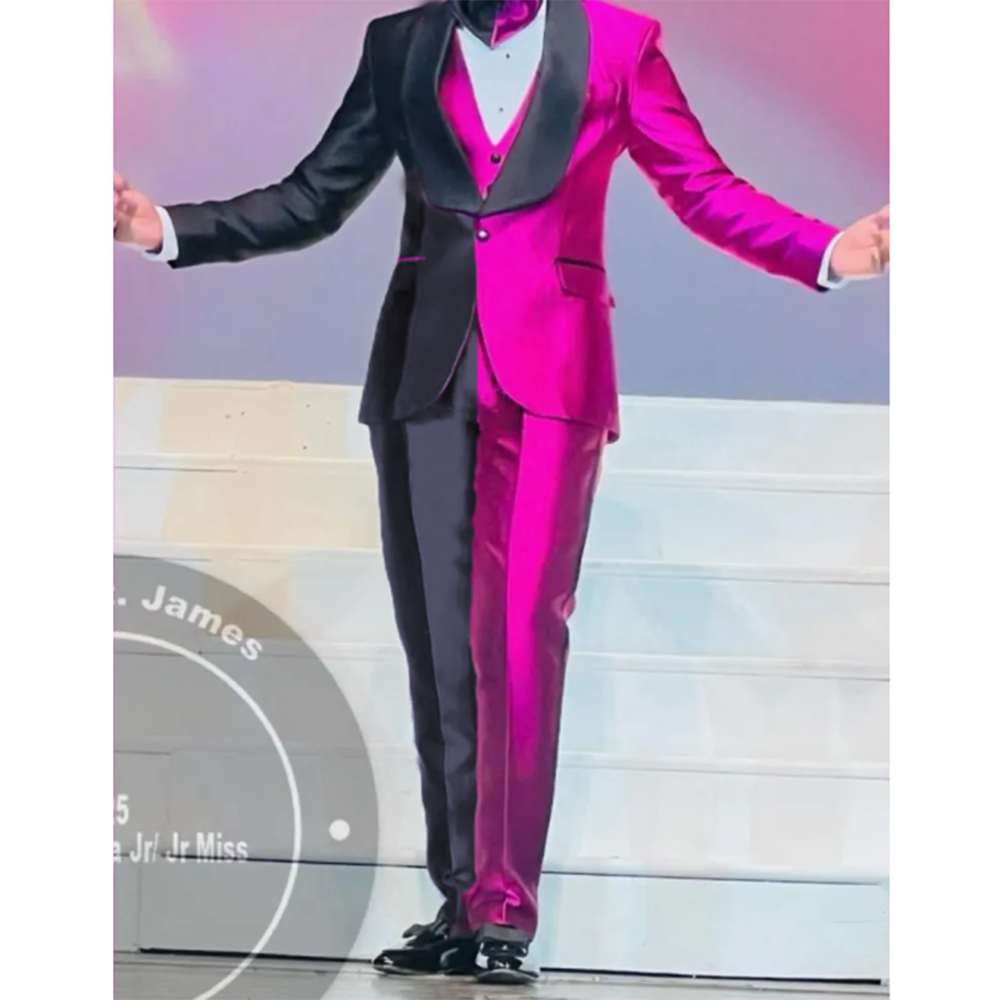Chic Two Tone Satin Men Suits  – обзор и цена Men'S Formal Evening Wear