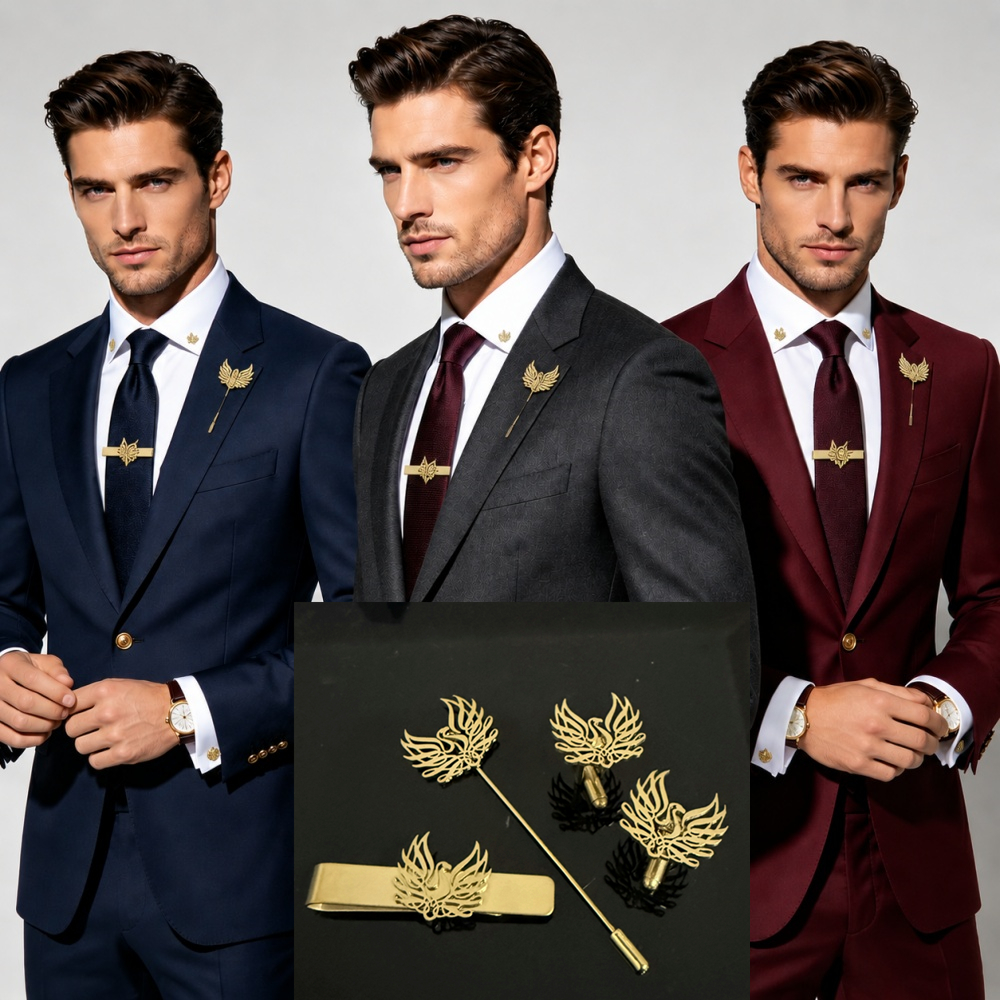 Custom Cufflink Tie Set Bar Pe – обзор и цена Men'S Formal Wear In Wedding