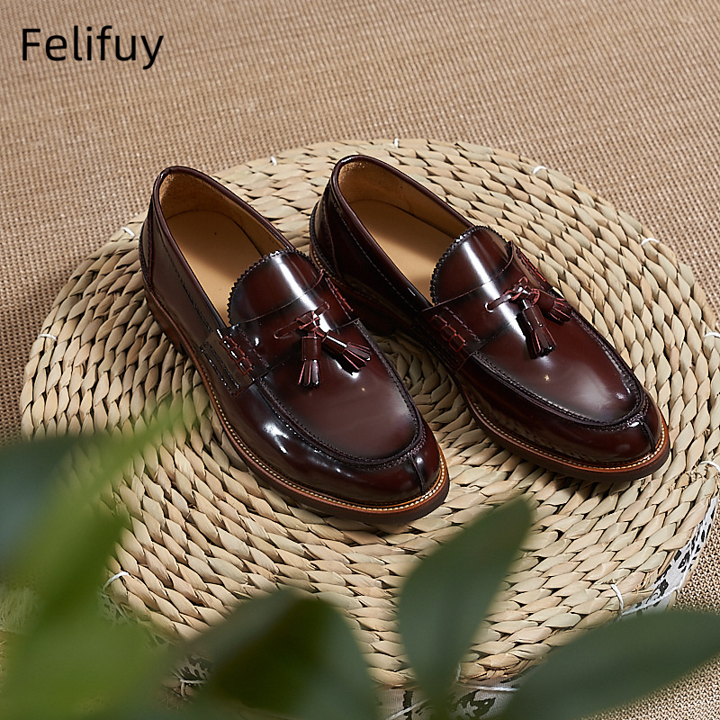New Brown Men Flat Loafers Cow – обзор и цена Men'S Formal Wear In Wedding