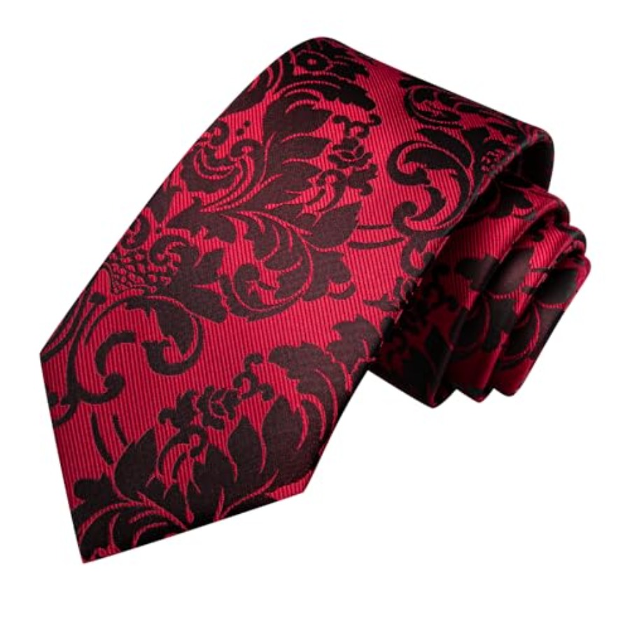 Silk Ties for Men Plaid Paisle – обзор и цена Pocket Square Set