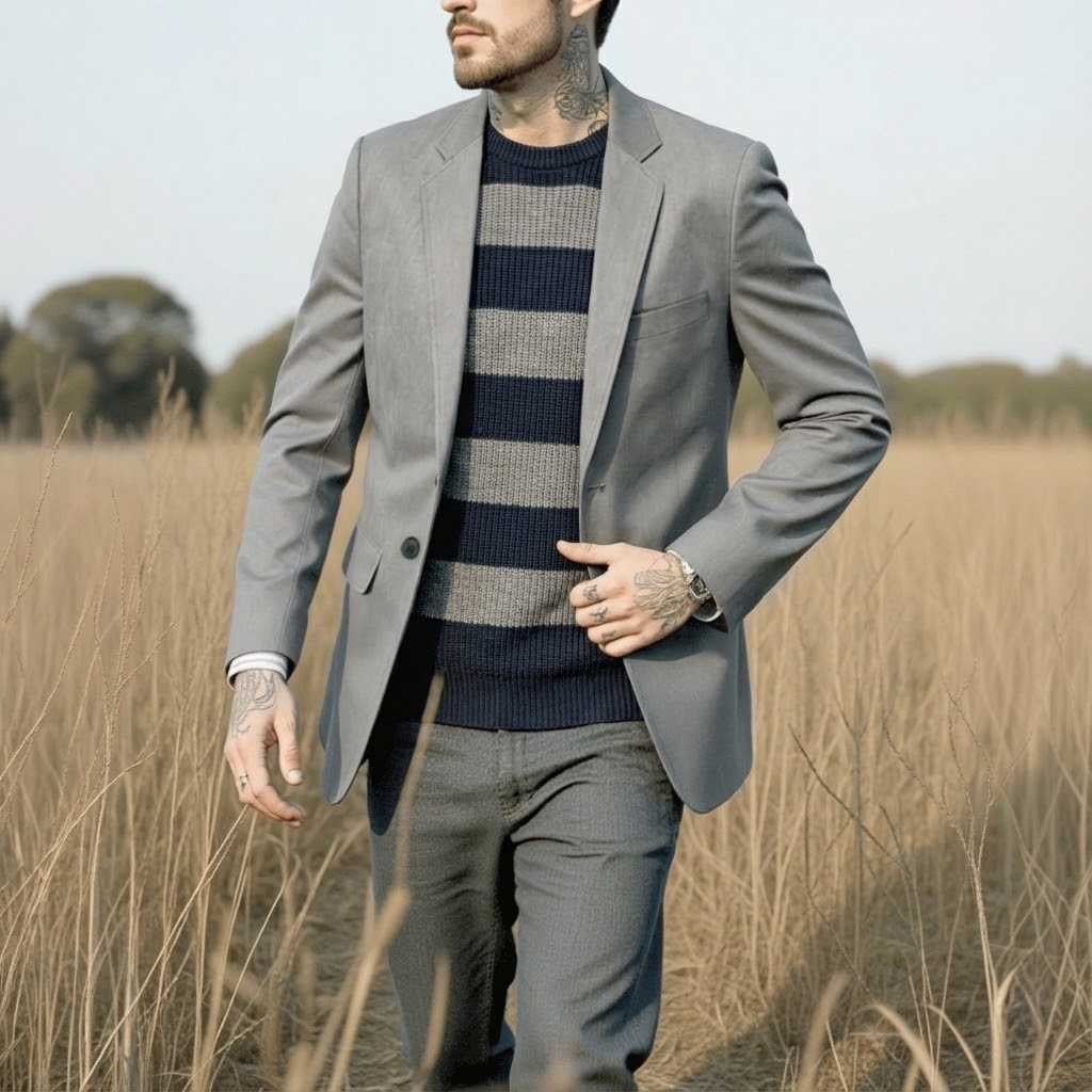 Men's European Fashion Single- – обзор и цена Men'S Urban Formal Wear