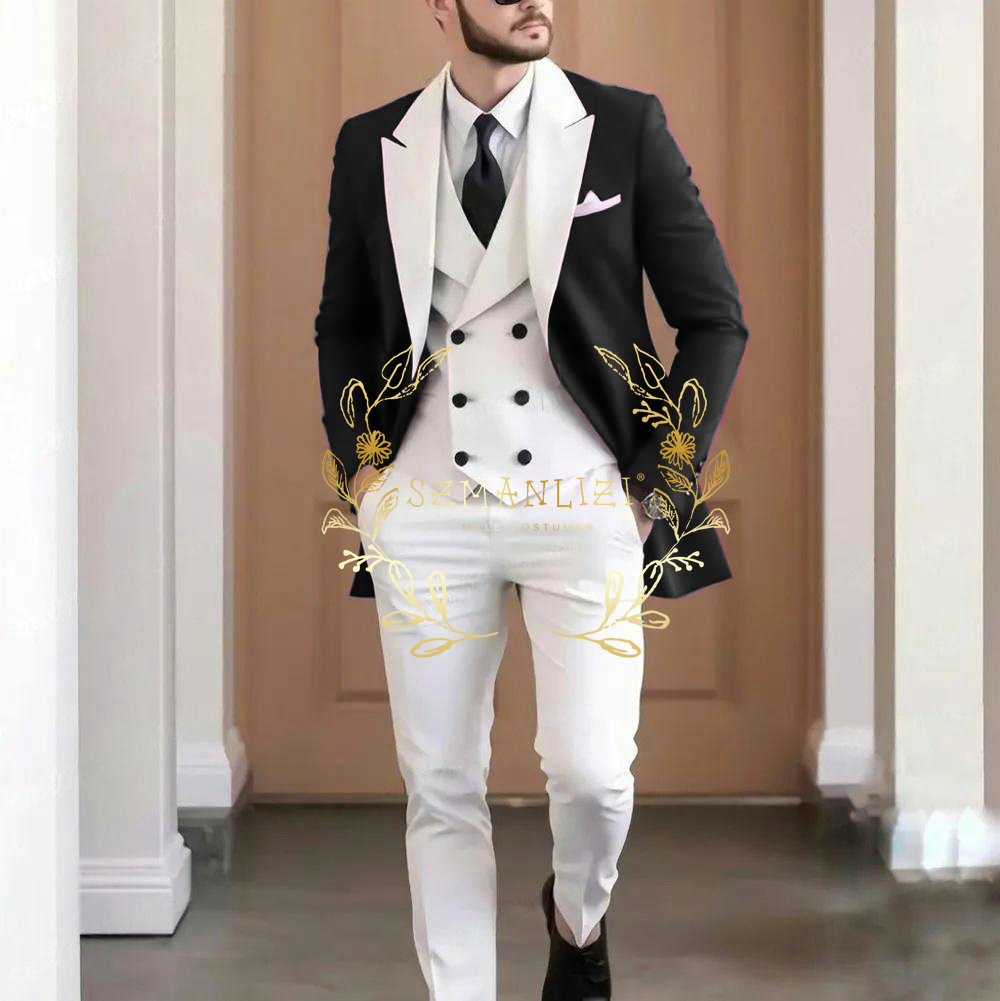 Elegant Burgundy 3-pieces Men' – обзор и цена Men'S Formal Wear In Wedding