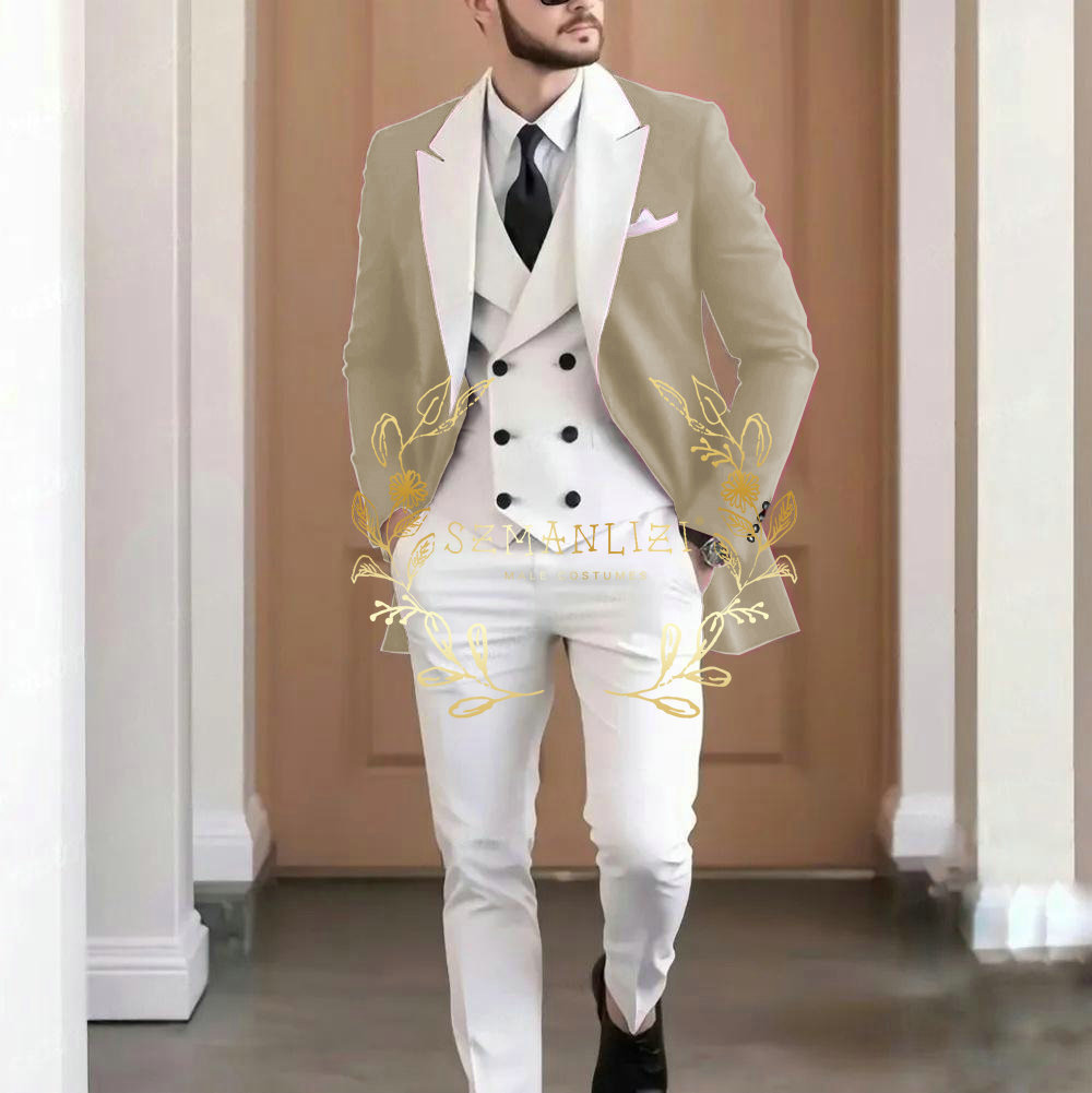Elegant Burgundy 3-pieces Men' – обзор и цена Men'S Formal Wear In Wedding