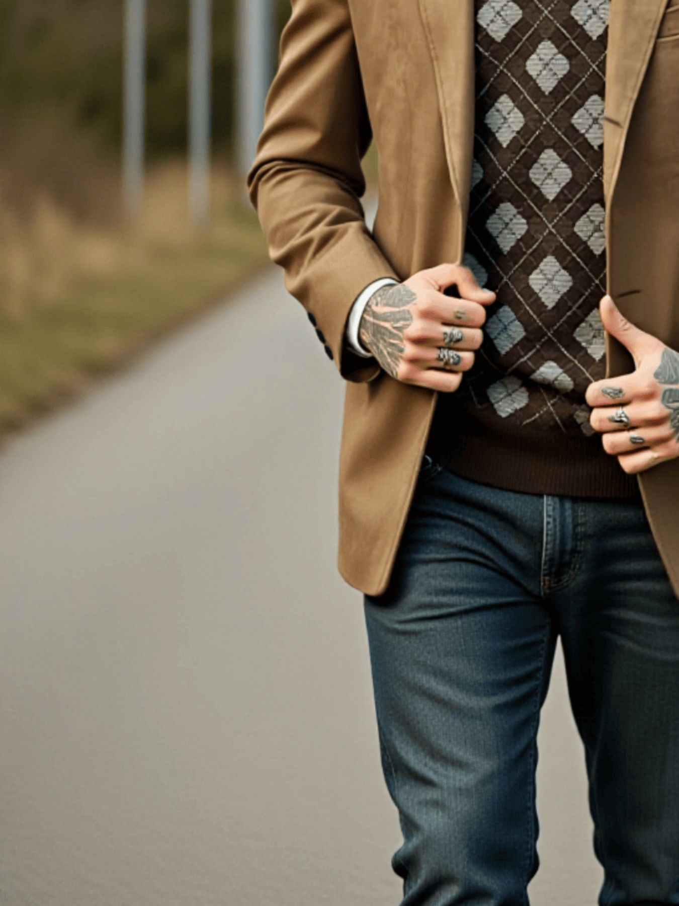 Men's Single-Breasted Jacket i – обзор и цена Men'S Urban Formal Wear