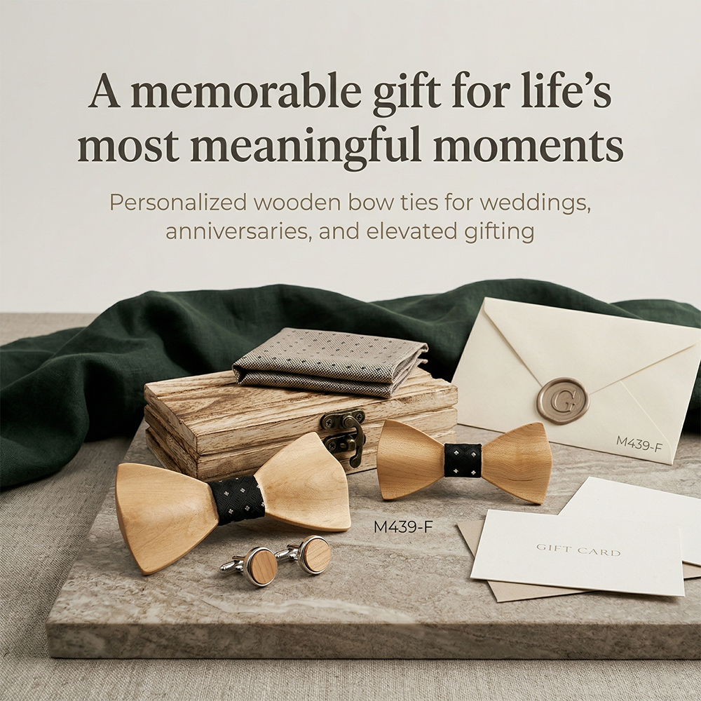 Wooden Bowtie Kit Father and k – обзор и цена Formal Wear For Men Kids