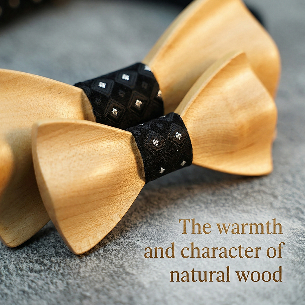 Wooden Bowtie Kit Father and k – обзор и цена Formal Wear For Men Kids