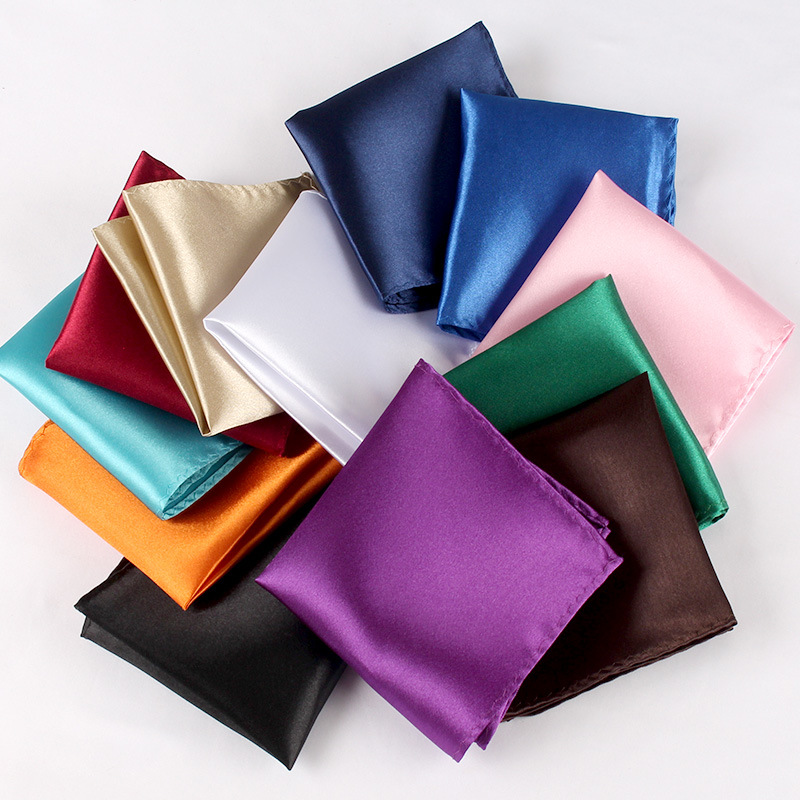 22CM Solid Color Pocket Squre  – обзор и цена Young Men Formal Wear
